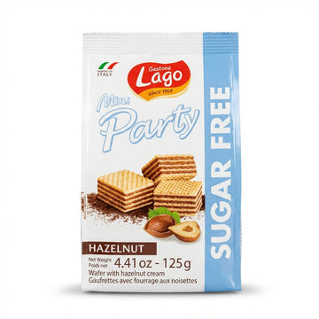 Elledi Mini Party Wafers Sugar Free Hazelnut 125g Delivery Mauritius