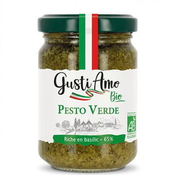 Gusti Amo Bio Pesto Verde 130g Delivery Mauritius