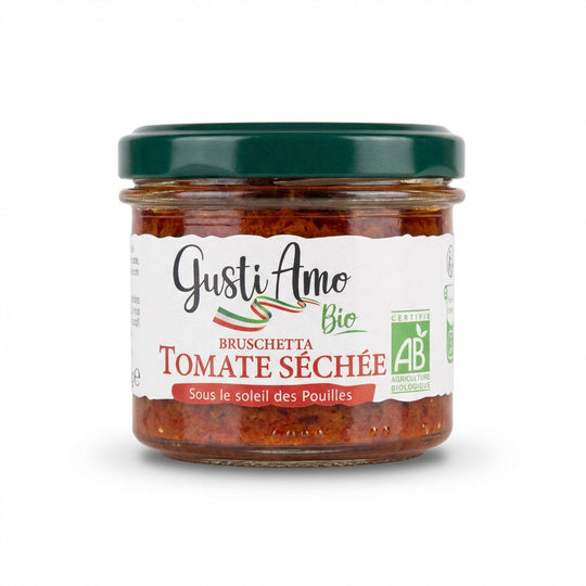 Gusti Amo Bio Sundried Tomato Bruschetta 100g Delivery Mauritius