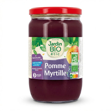 Jardin Bio Apple Blueberry Compote 680g Delivery Mauritius