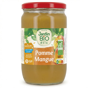 Jardin Bio Apple Mango Compote 680g Delivery Mauritius