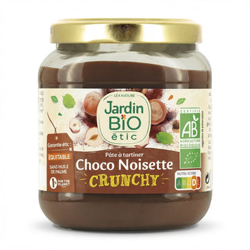 Jardin Bio Choco Hazelnut Spread Crunchy 350g Delivery Mauritius
