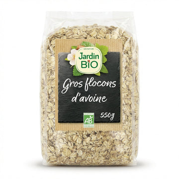 Jardin Bio Large Oat Flakes 550g Delivery Mauritius
