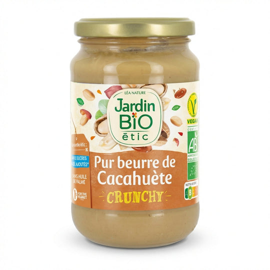 Jardin Bio Pure Peanut Butter Crunchy 350g Delivery Mauritius