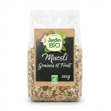 Jardin Bio Seed & Fruit Muesli 500g Delivery Mauritius