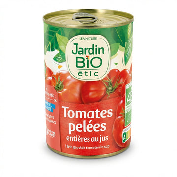Jardin Bio Whole Peeled Tomatoes 400g Delivery Mauritius