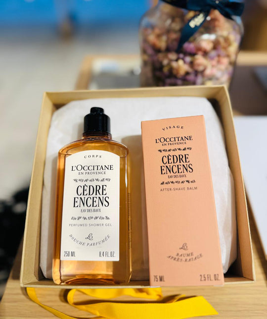 L_Occitane Baux Cedre Encens Essential Duo set