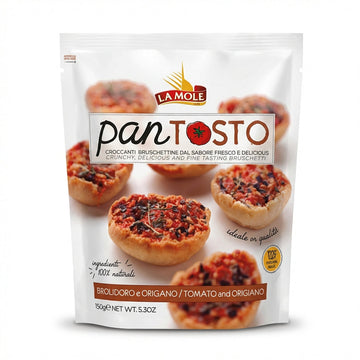 La Mole Pantosto Tomato & Oregano Toasted Bread 150g Delivery Mauritius