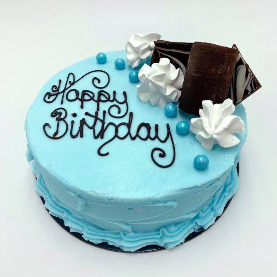 Light-Blue-Birthday-Cake-20-serves-Dodomarket-delivery-Mauritius