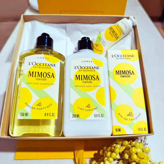 L'Occitane Mimosa Deluxe set