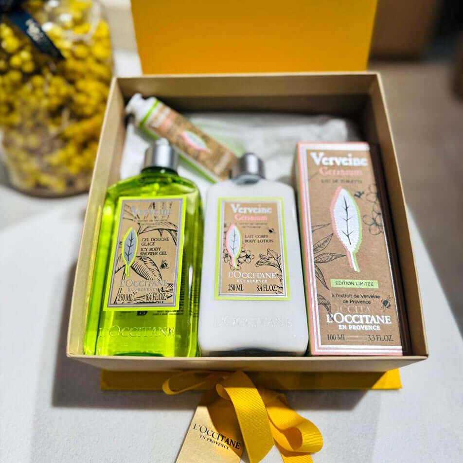 Loccitane-Verbena-Geranium-Deluxe-set-DodoMarket-delivery-Mauritius