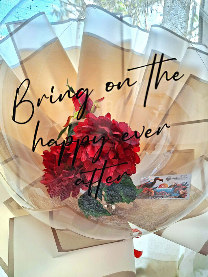 Long-Lasting-Flowers-Balloon-Wedding-Personalized-DodoMarket-delivery-Mauritius