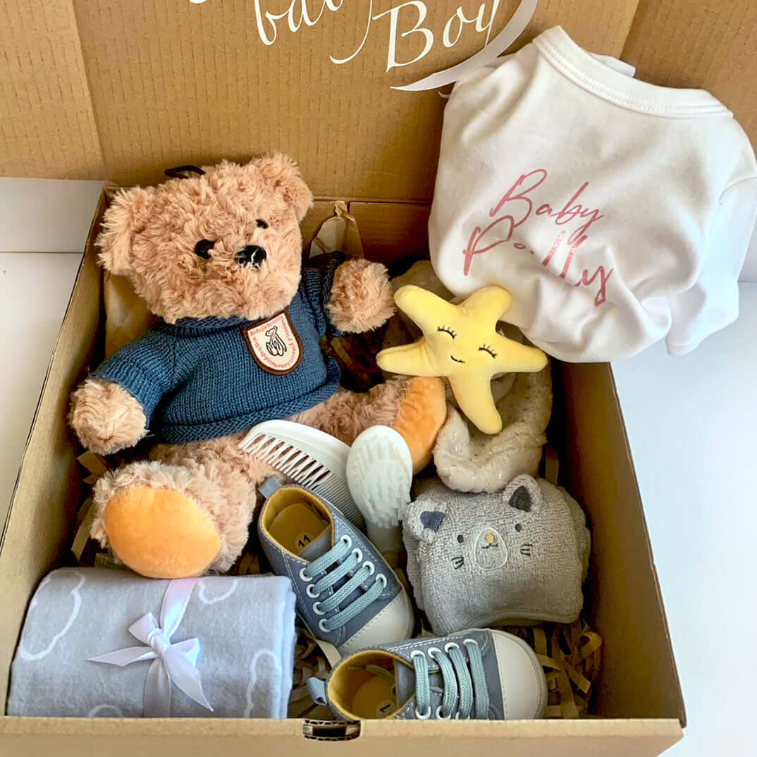 Lux Smile Box Welcome Baby Coffret Cadeau Personnalisé