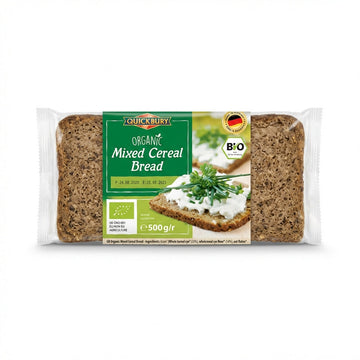 Quickbury Organic Mixed Cereal Bread 500g Delivery Mauritius