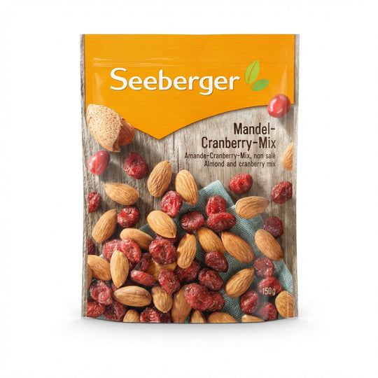 Seeberger Almond & Cranberry Mix 150g Delivery Mauritius