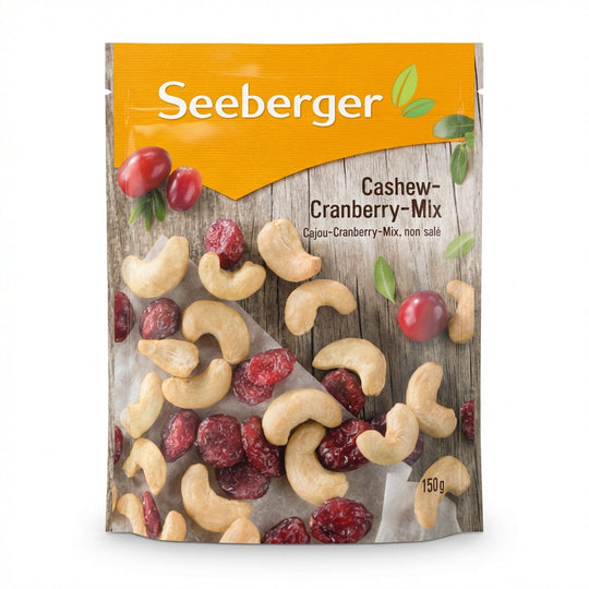 Seeberger Cashew Cranberry Mix 150g Delivery Mauritius