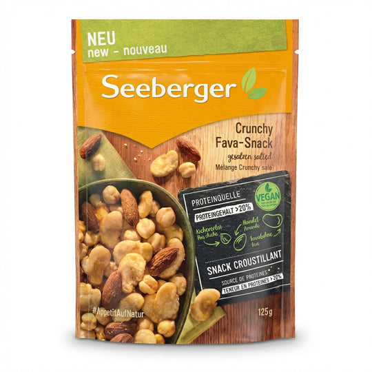 Seeberger Crunchy Fava Snack 125g Delivery Mauritius