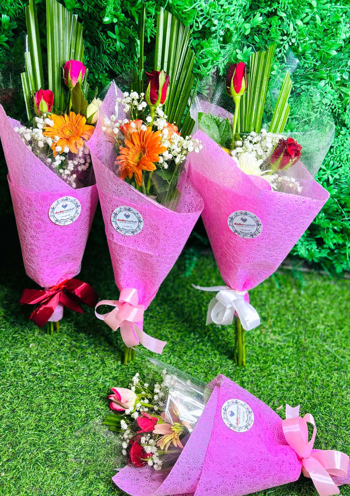 Flower Bouquets Tiny Pastel Treasures Delivery Mauritius