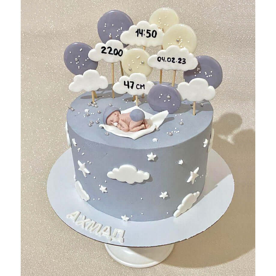 Welcome-Baby-Birthday-Cake-DodoMarket-delivery-Mauritius