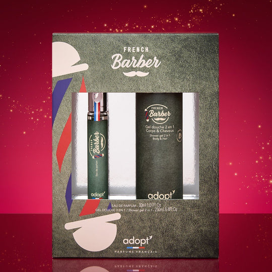 Adopt French Barber Coffret 30ml + Mini Delivery Mauritius