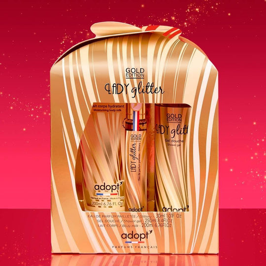 Adopt Lady Glitter - Gold Edition Coffret Chalet 30ml Delivery Mauritius