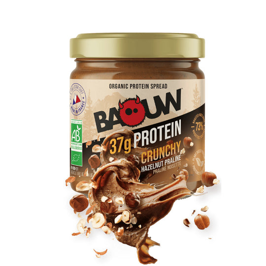 Baouw Organic Protein Spread Crunchy Praline-Hazelnut 200g Delivery Mauritius