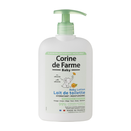 Corine de Farme Baby Lait de Toilette Hydratant 500ml Delivery Mauritius