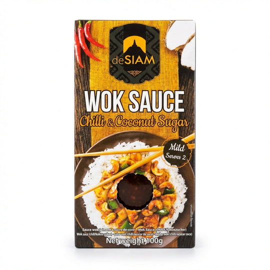 deSIAM Wok Sauce Chilli & Coconut Sugar 100g