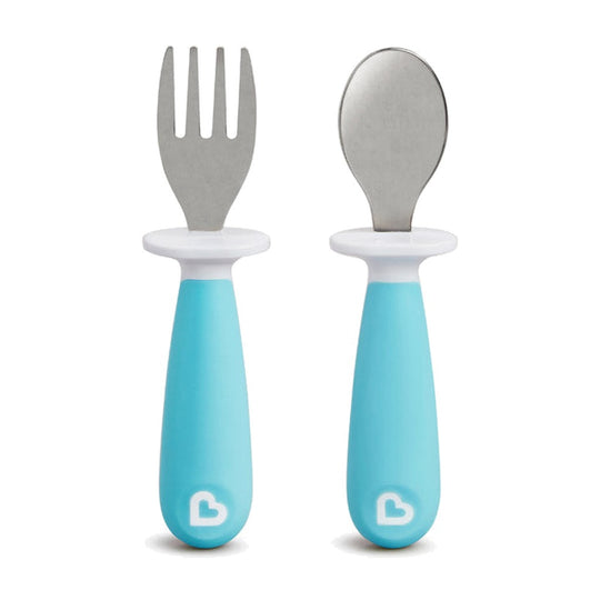 Munchkin Raise Toddler Fork & Spoon x2 baby gift Delivery Mauritius