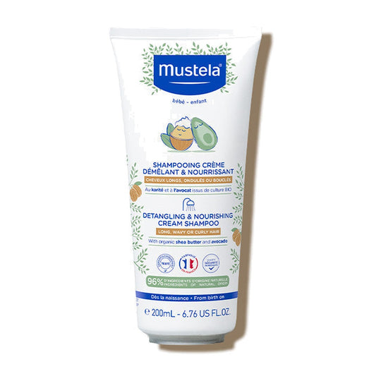 Mustela Shampoo Crème Démélant & Nourrissant 200ml Delivery Mauritius