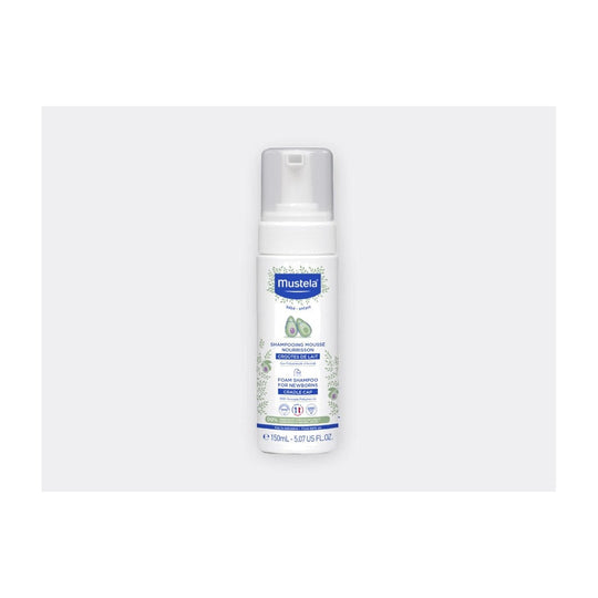 Mustela Shampooing Mousse Nourrisson 150ml Delivery Mauritius