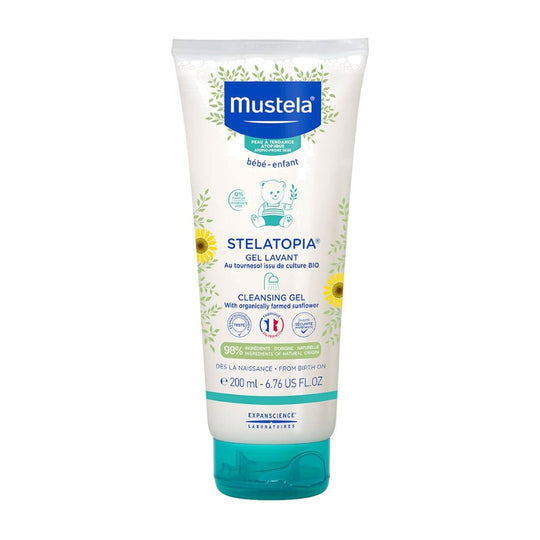 Mustela Stelatopia Gel Lavant 200ml Delivery Mauritius
