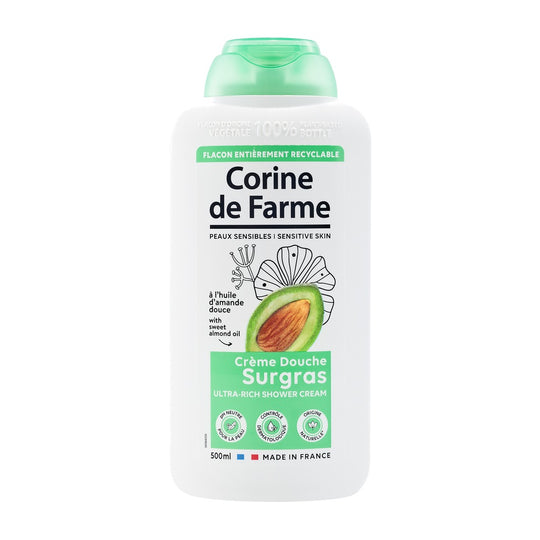 Corine de Farme Crème Douche Surgras à l’Huile d’Amande Douce 500ml Delivery Mauritius