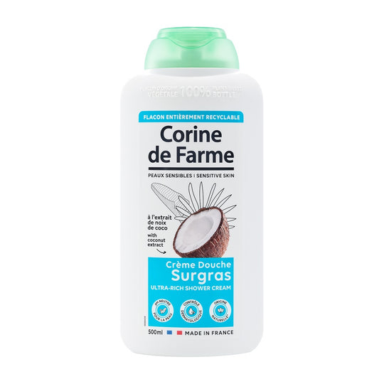 Corine de Farme Crème Douche Surgras Noix de Coco 500ml Delivery Mauritius