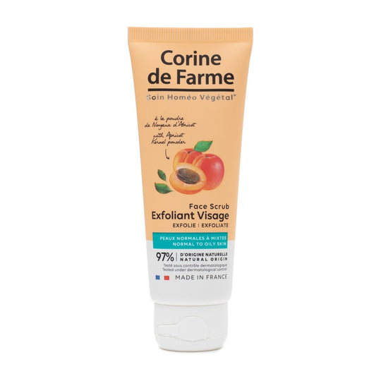 Corine de Farme Exfoliant Visage à la Poudre de Noyaux d’Abricot 75ml Delivery Mauritius
