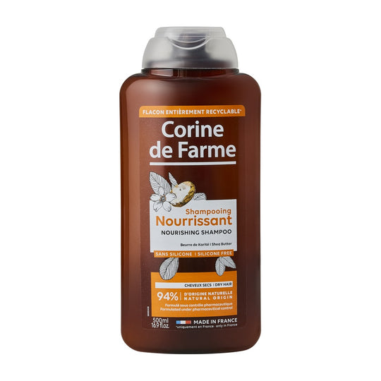Corine de Farme Shampooing Nourrissant au Beurre de Karité 500ml Delivery Mauritius