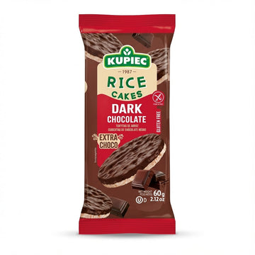 Kupiec Rice Cakes Dark Chocolate 60g Delivery Mauritius
