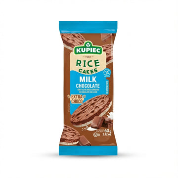 Kupiec Rice Cakes Milk Chocolate 60g Delivery Mauritius