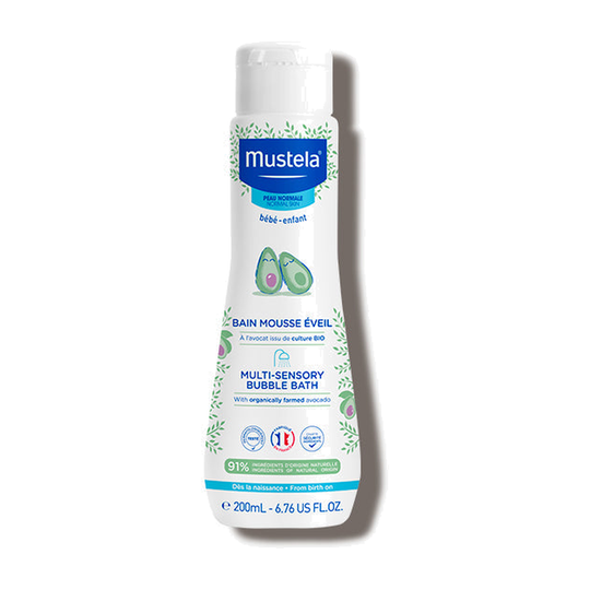 Mustela Bain mousse éveil 200ml Delivery Mauritius