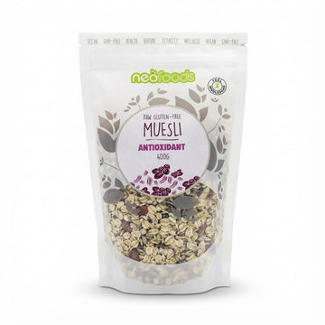 NeoFoods Gluten Free RAW Muesli Antioxidant 400g Delivery Mauritius