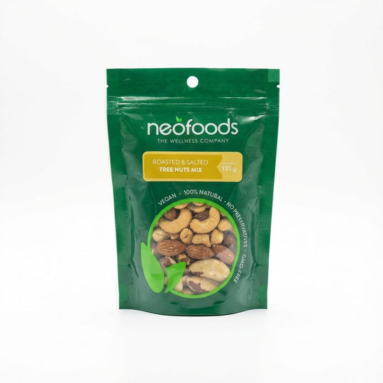 NeoFoods Roasted & Salted Tree Nuts Mix 135g Delivery Mauritius