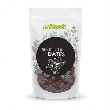 NeoFoods Whole Pitted Dried Dates 250g Delivery Mauritius