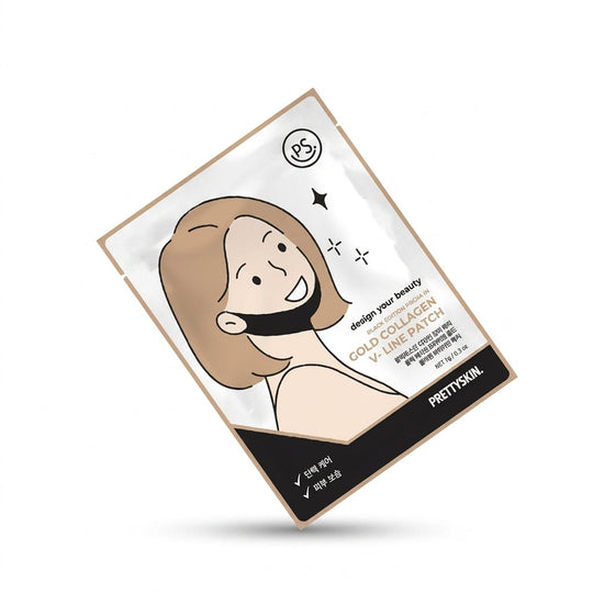 PrettySkin Black Edition Premium Gold Collagen V-LINE Patch Delivery Mauritius