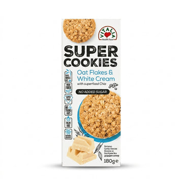 Vitalia Super Cookies Oat Flakes & Cream 180g Delivery Mauritius