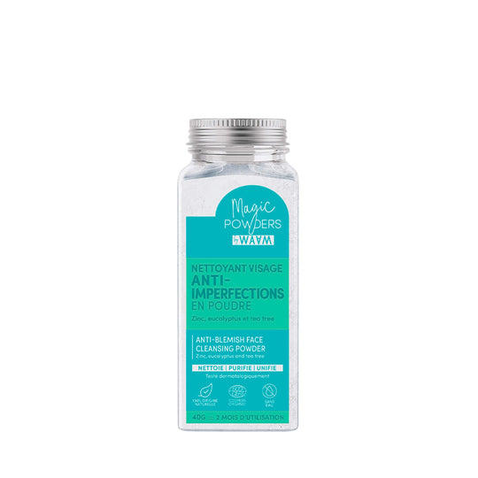 WAAM Nettoyant Visage Anti-Imperfections en Poudre 40g Delivery Mauritius
