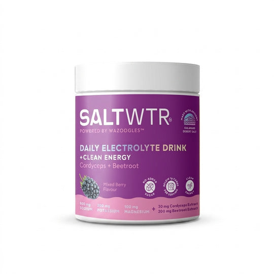 Wazoogles SaltWTR Mixed Berry Clean Energy Tub 188g Delivery Mauritius