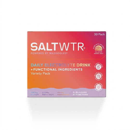 Wazoogles SaltWTR Variety Pack Functional Ingredients 8 Sachets Delivery Mauritius