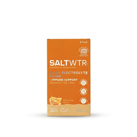 Wazoogles SaltWTR Wild Orange Immune Support 8 Sachets Delivery Mauritius