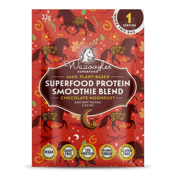 Wazoogles Superfood Protein Blend Choco Moondust 33g Delivery Mauritius