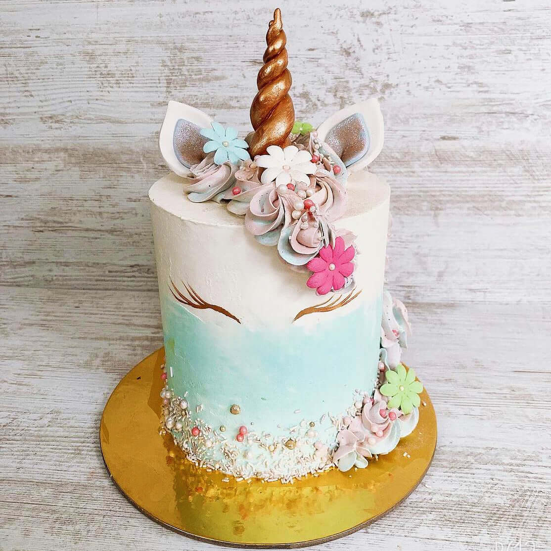 DodoMarket Birthday Cake Unicorn blue